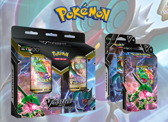 Pokémon TCG Announces New Rayquaza & Noivern Decks