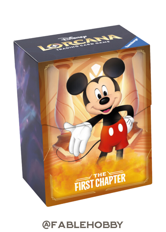 Disney Lorcana: The First Chapter Mickey Mouse 80+ Deck Box