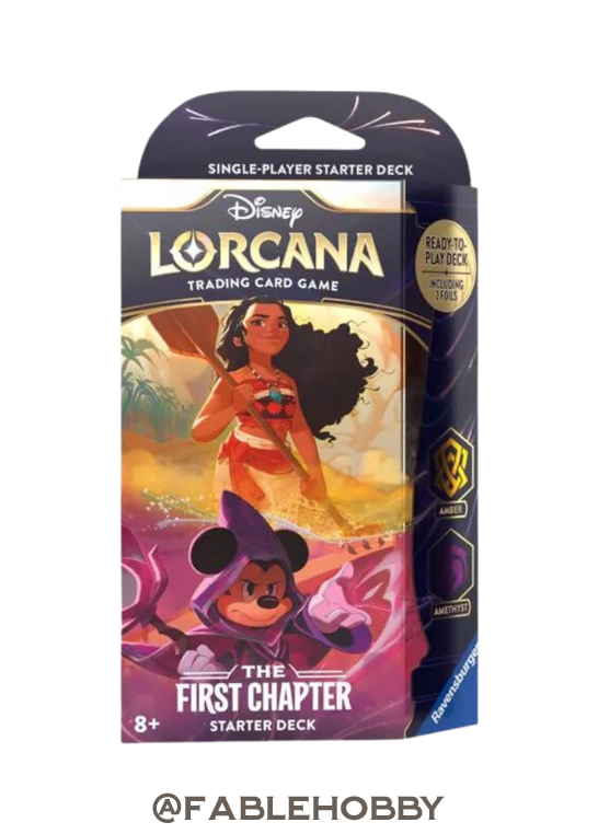 Disney Lorcana: The First Chapter Amber & Amethyst Starter Deck