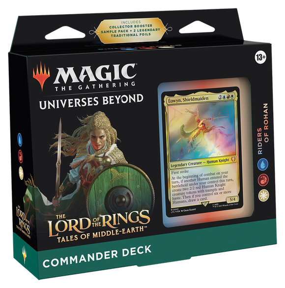 The Lord of the Rings: Tales of Middle-earth Riders of Rohan Commander Deck