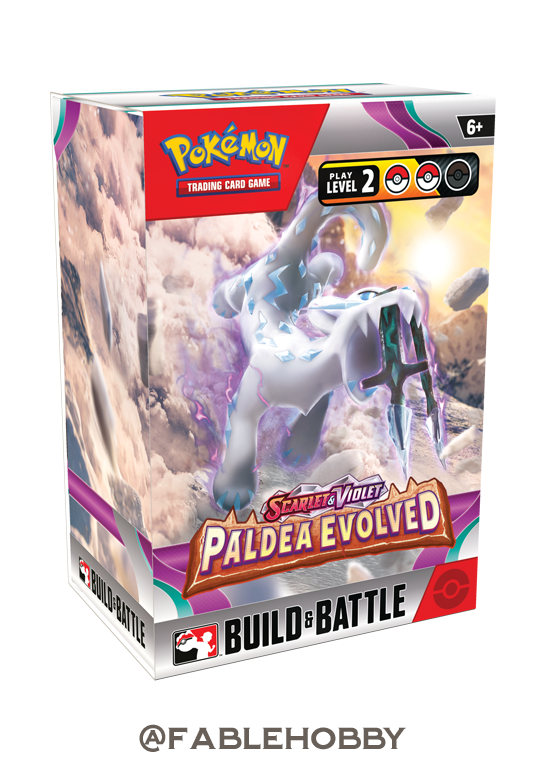 Pokémon Paldea Evolved Build & Battle Box