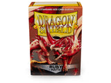 Dragon Shield 100ct Box Matte Ruby Sleeves