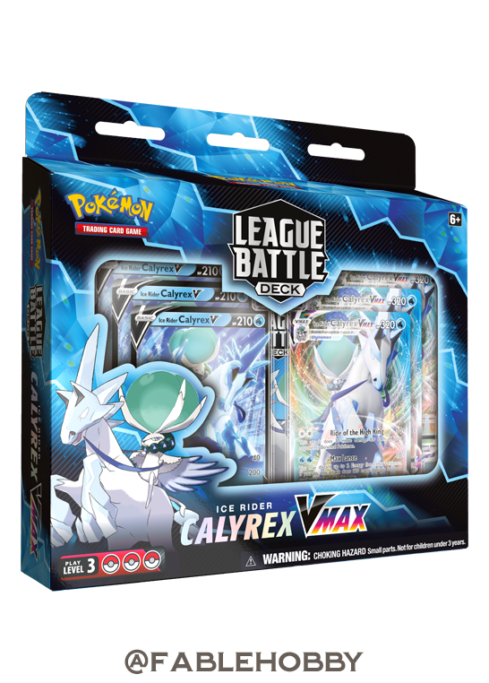 Pokémon Calyrex VMAX League Battle Deck [Ice Rider]