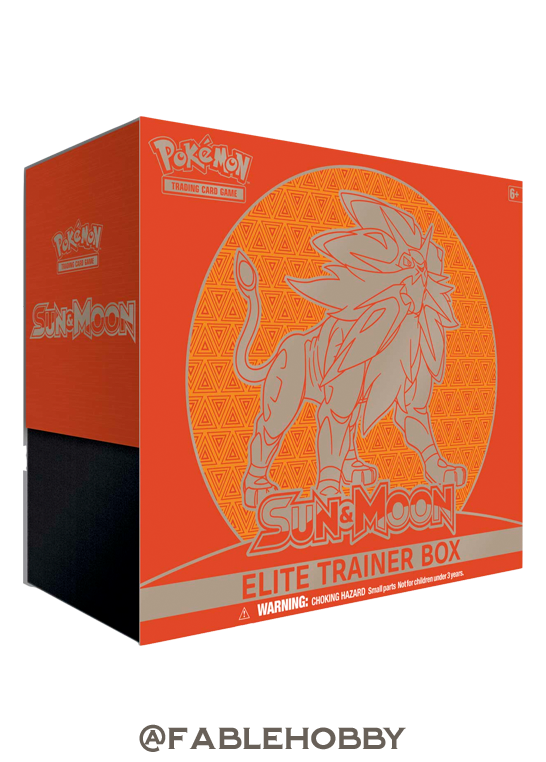 Pokémon Sun & Moon Elite Trainer Box [Solgaleo]