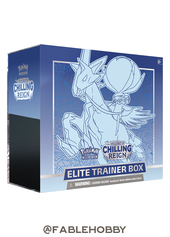Pokémon Chilling Reign Elite Trainer Box [Ice Rider Calyrex]
