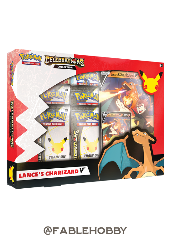 Pokémon Celebrations Lance's Charizard V Collection