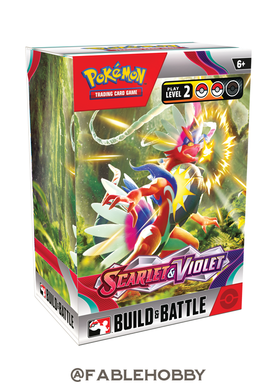Pokémon Scarlet & Violet Build & Battle Box