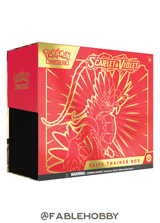 Pokémon Scarlet & Violet Elite Trainer Box [Koraidon]
