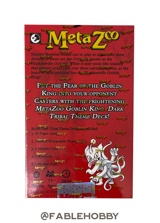 MetaZoo TCG: Cryptid Nation Theme Deck - Hopkinsville Goblin King