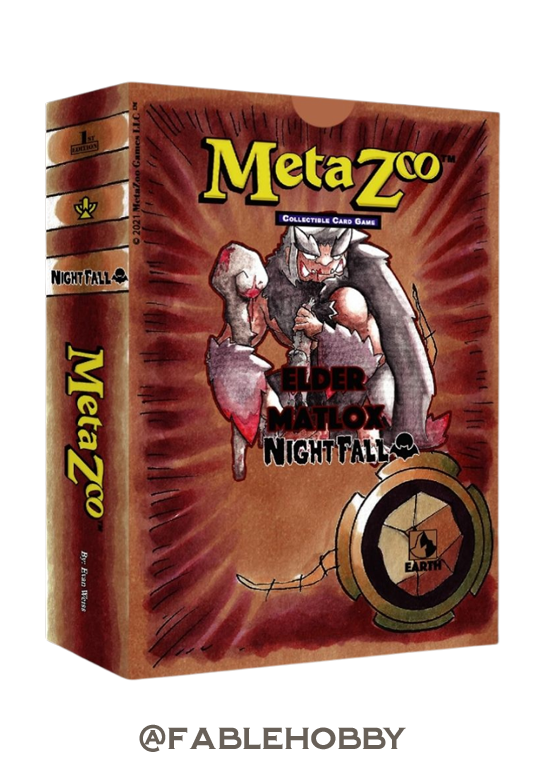 MetaZoo Nightfall Earth Theme Deck [First Edition]