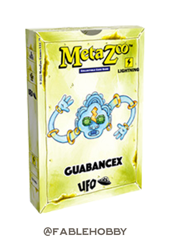 MetaZoo UFO Lightning Theme Deck [First Edition]