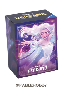Disney Lorcana: The First Chapter Elsa 80+ Deck Box
