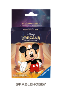 Disney Lorcana: The First Chapter Mickey Mouse Card Sleeves - 65ct