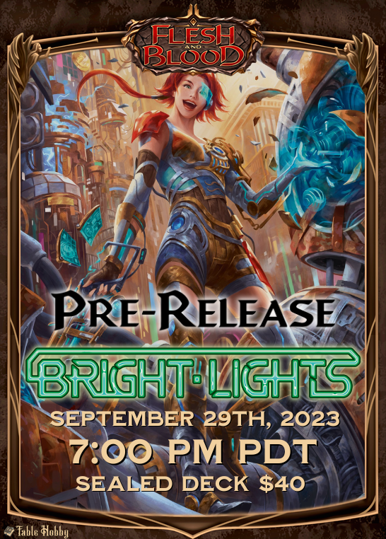 Fable Hobby Bright Lights Pre-Release - Sealed Deck - 2023.09.29