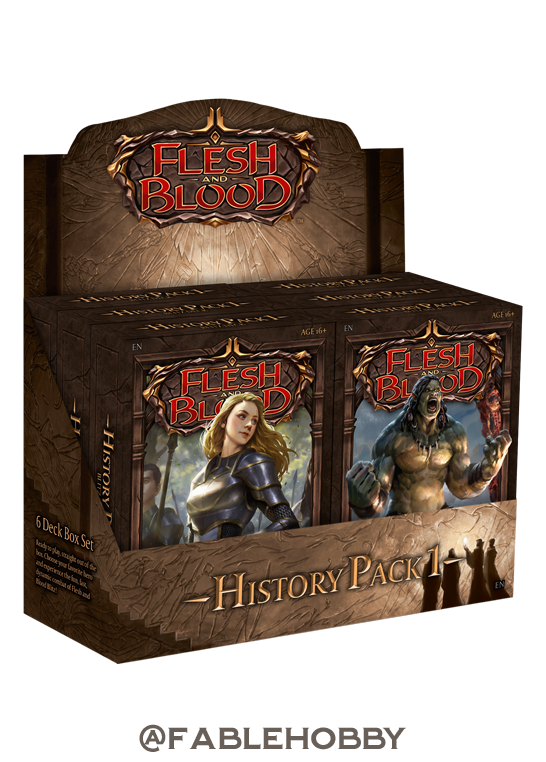 History Pack 1 Blitz Hero Decks Box