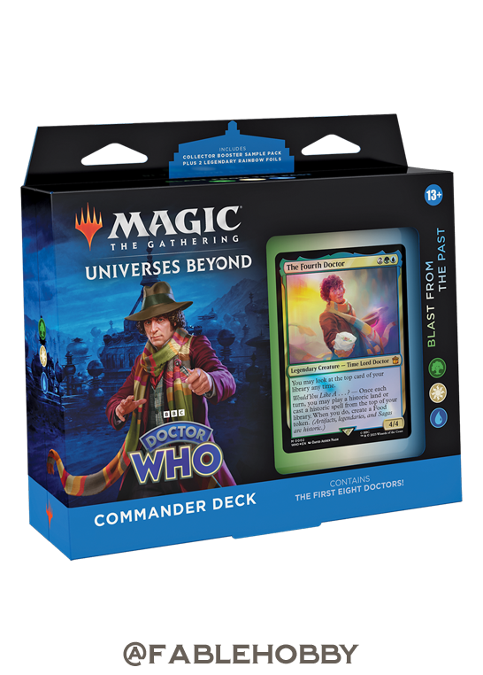 Doctor Who Blast from the Past Commander Deck