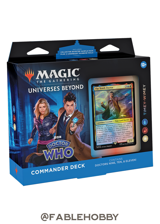 Doctor Who Timey-Wimey Commander Deck