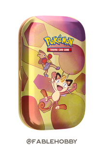 Pokémon Scarlet & Violet 151 Meowth Mini Tin