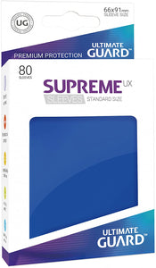 Ultimate Guard Supreme UX Sleeves Blue 80ct