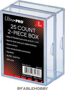 Ultra Pro Slide Box 25Ct 2Pk