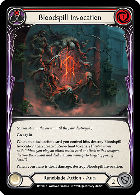 Bloodspill Invocation (Red)