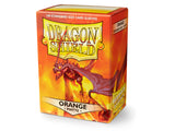 Dragon Shield 100ct Box Matte Orange Sleeves