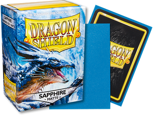 Dragon Shield 100ct Box Matte Sapphire Sleeves