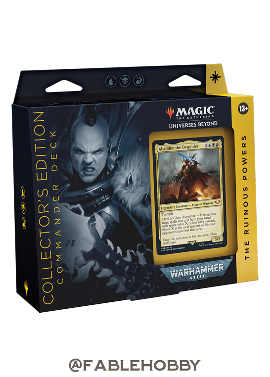 Warhammer 40,000 The Ruinous Powers Commander Deck [Collector's Edition]