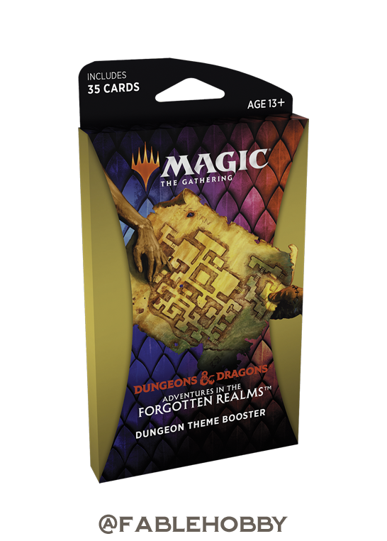 Adventures in the Forgotten Realms Dungeon Theme Booster Pack
