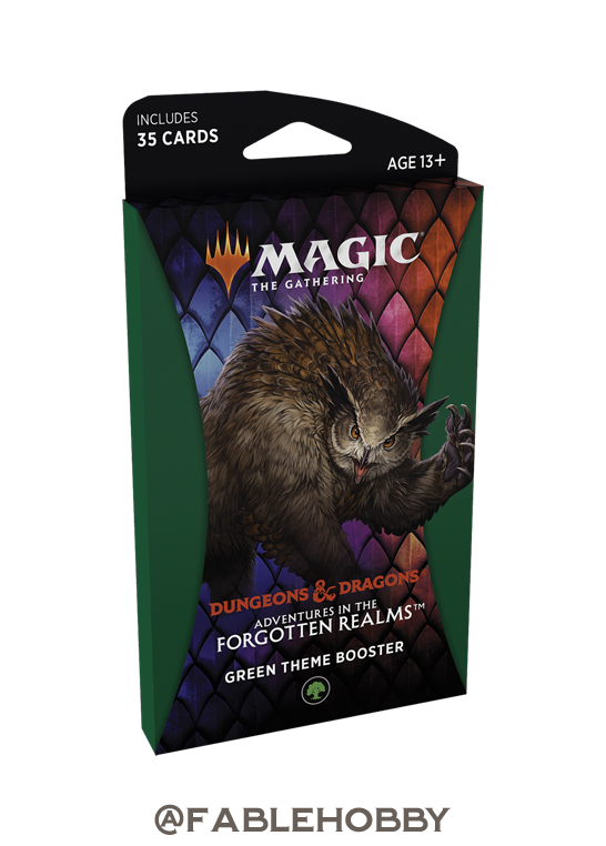 Adventures in the Forgotten Realms Green Theme Booster Pack