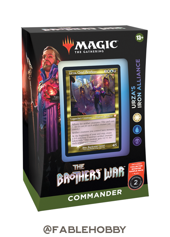 The Brothers' War Urza's Iron Alliance Commander Deck