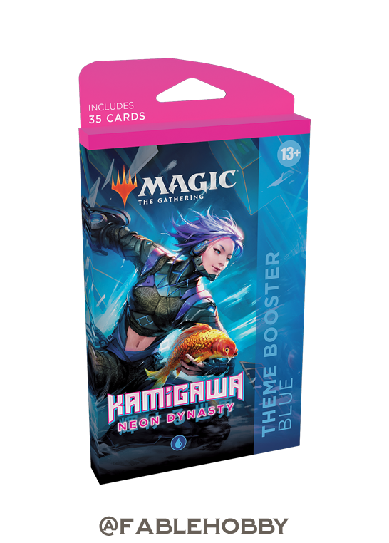 Kamigawa: Neon Dynasty Blue Theme Booster Pack