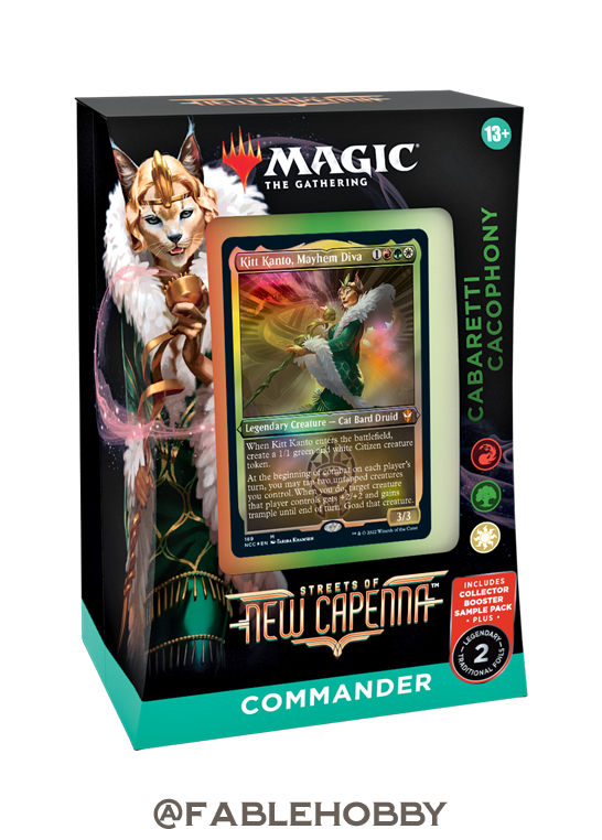 Streets of New Capenna Cabaretti Cacophany Commander Deck