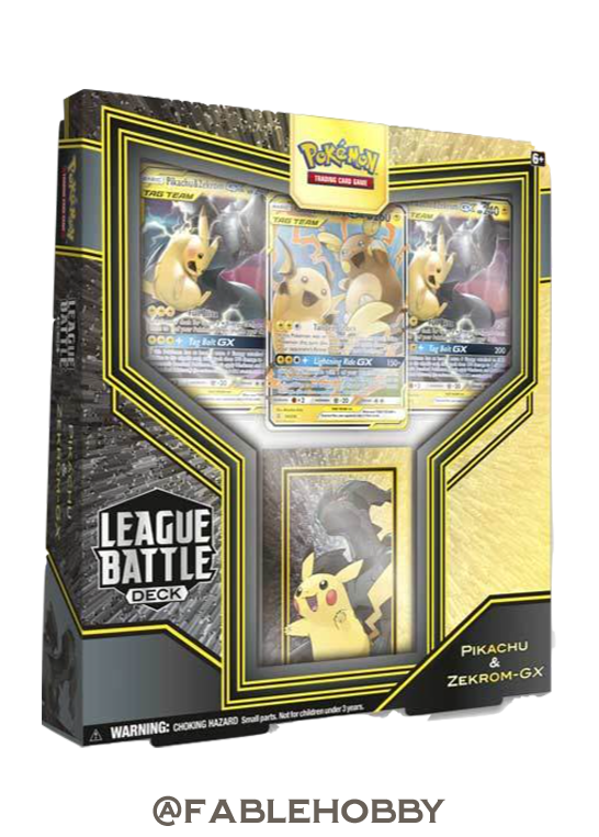 Pokémon Pikachu & Zekrom-GX League Battle Deck