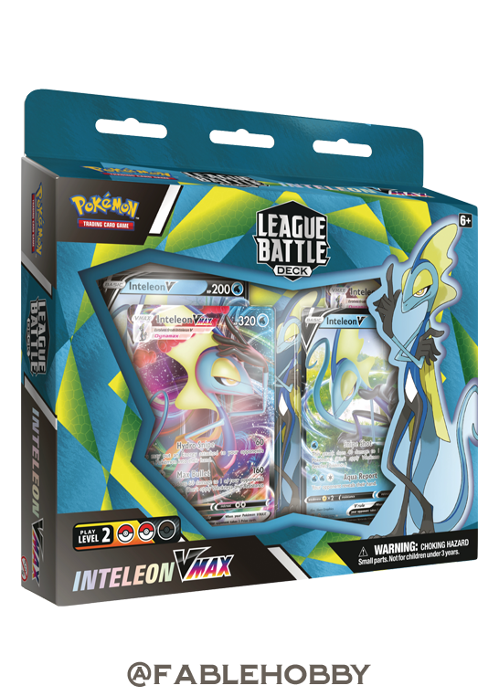Pokémon Inteleon VMAX League Battle Deck