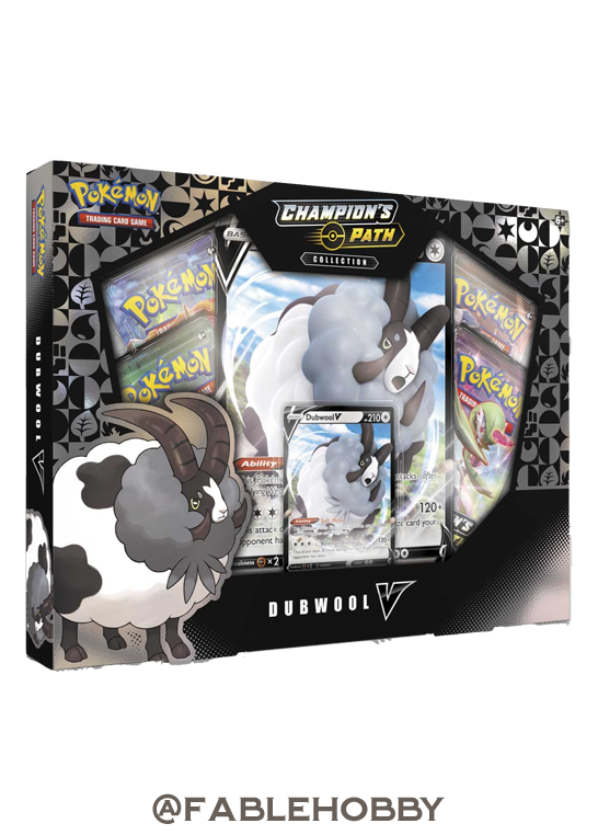 Pokémon Champion's Path Dubwool V Box