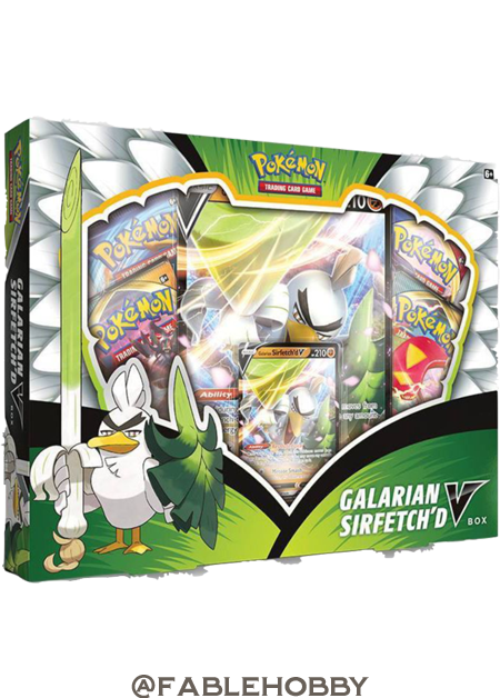 Pokémon Galarian Sirfetch'D V Box