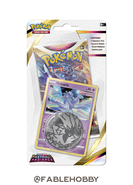Pokémon Astral Radiance Oricorio Checklane Blister Pack
