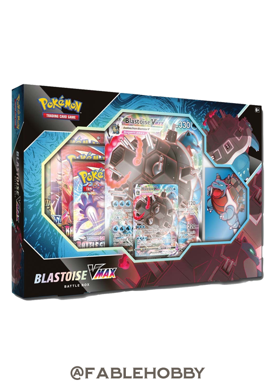 Pokémon Blastoise VMAX Box