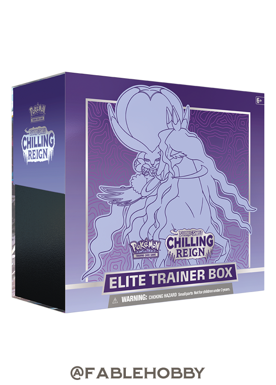 Pokémon Chilling Reign Elite Trainer Box [Shadow Rider Calyrex]