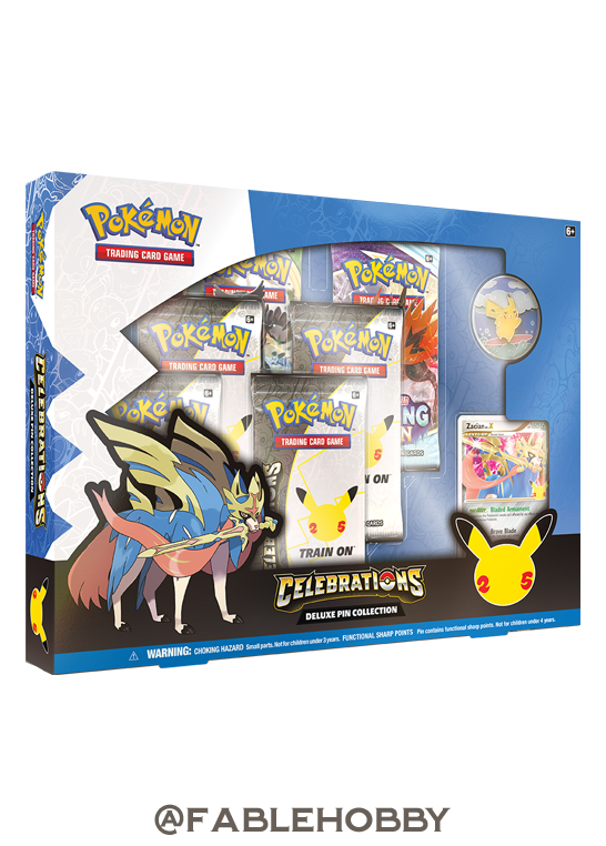 Pokémon Celebrations Deluxe Pin Collection