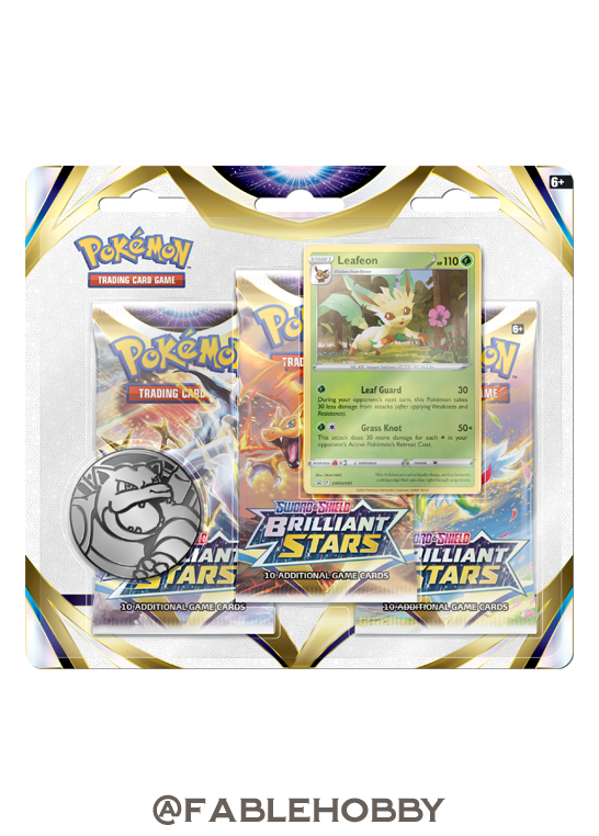 Pokémon Brilliant Stars Leafeon Blister Pack