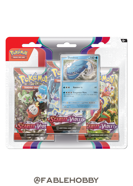 Pokémon Scarlet & Violet Dondozo Blister Pack