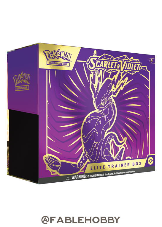 Pokémon Scarlet & Violet Elite Trainer Box [Miraidon]