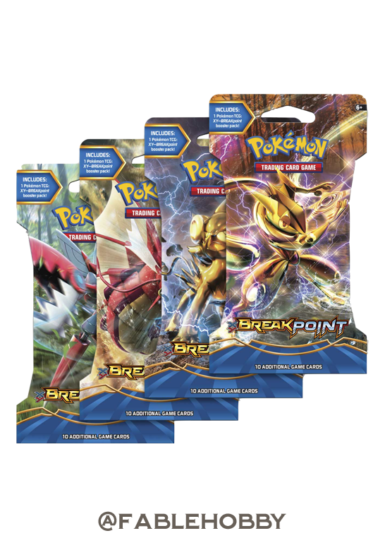 Pokémon XY-BREAKpoint Booster Pack [Sleeved]
