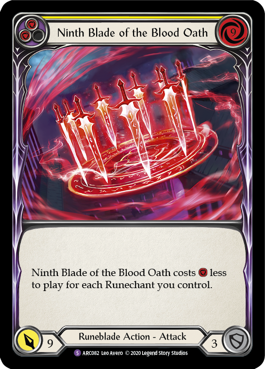 Ninth Blade of the Blood Oath