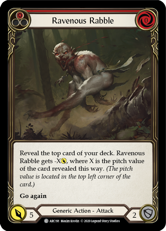 Ravenous Rabble (Red)
