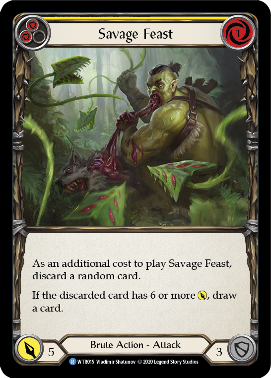 Savage Feast (Yellow)