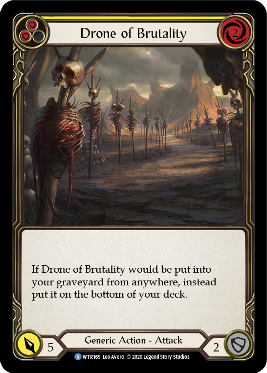 Drone of Brutality (Yellow)