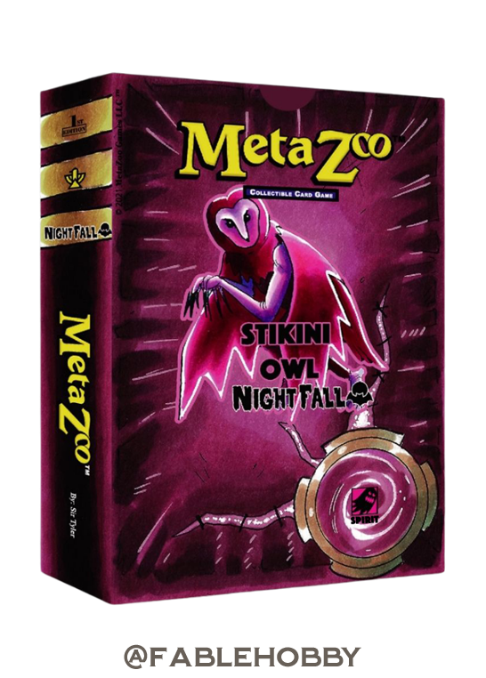 MetaZoo Nightfall Spirit Theme Deck [First Edition]